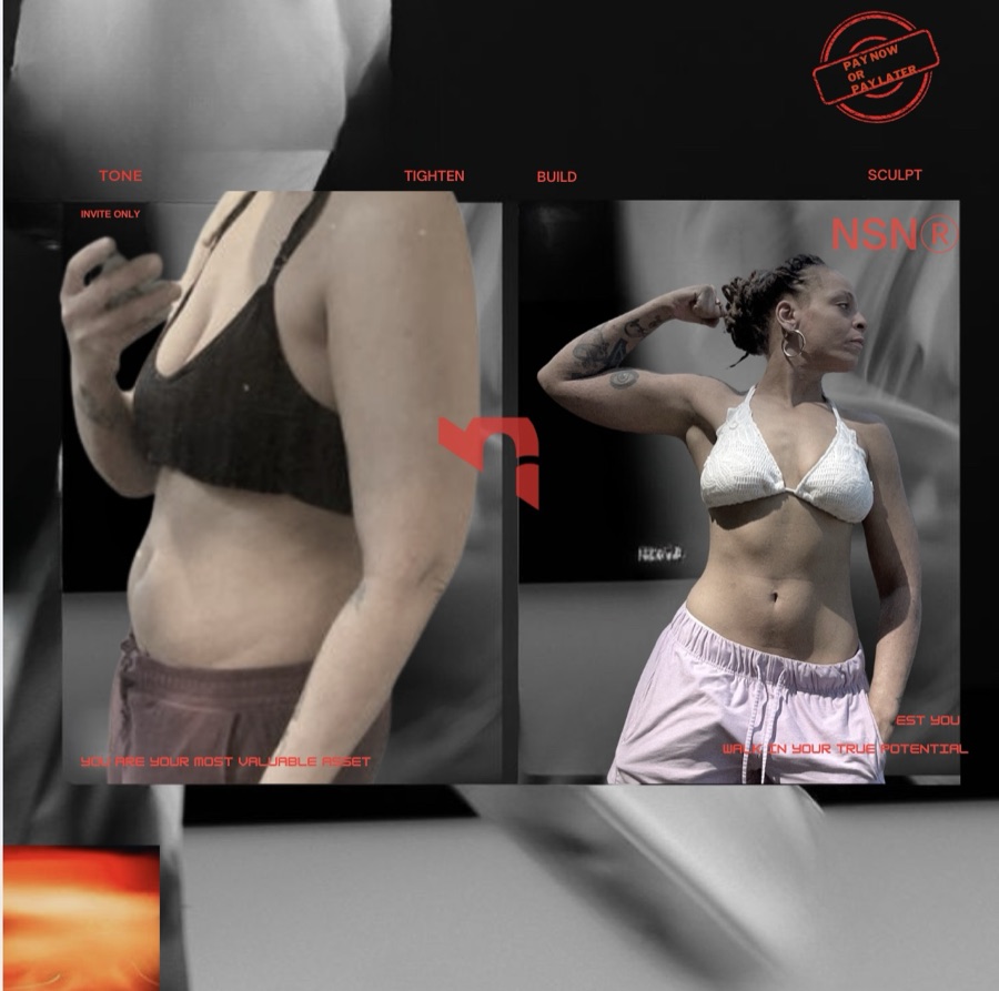 NSN client, before and after