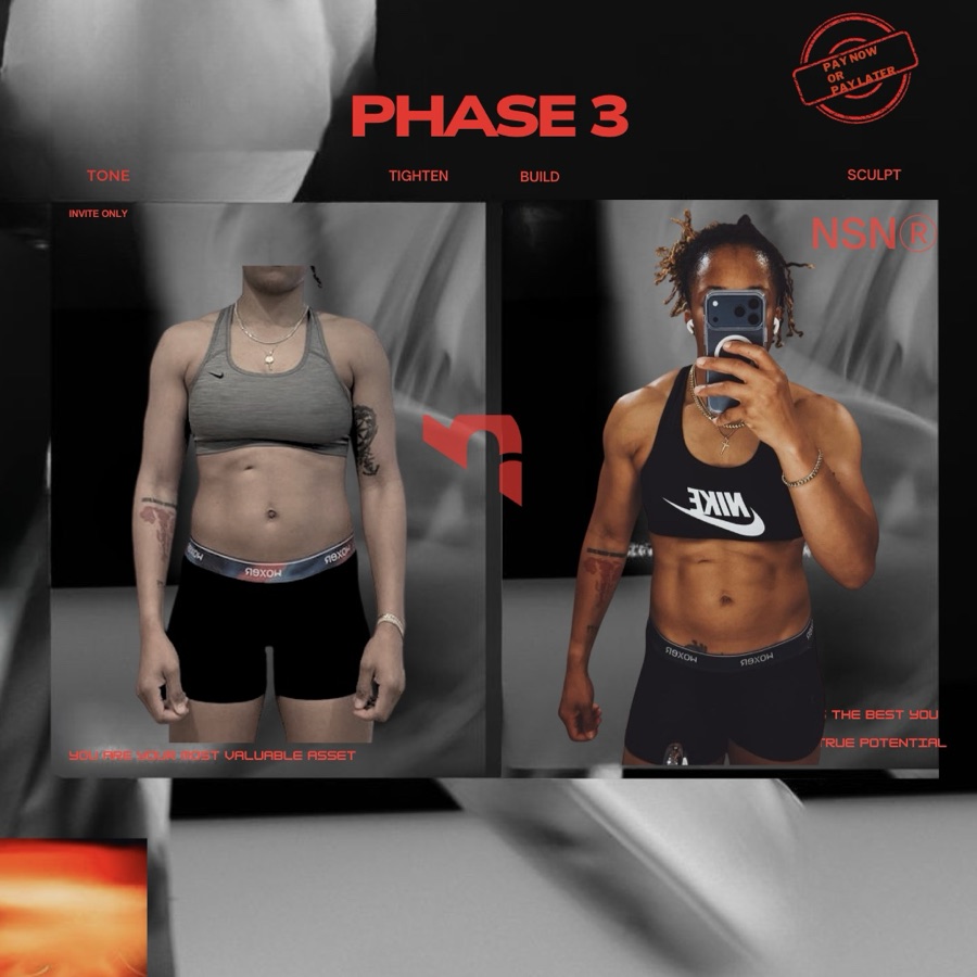 NSN client, before and after